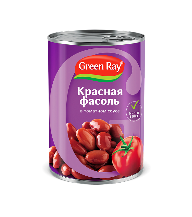 Фасоль красная в томатном соусе