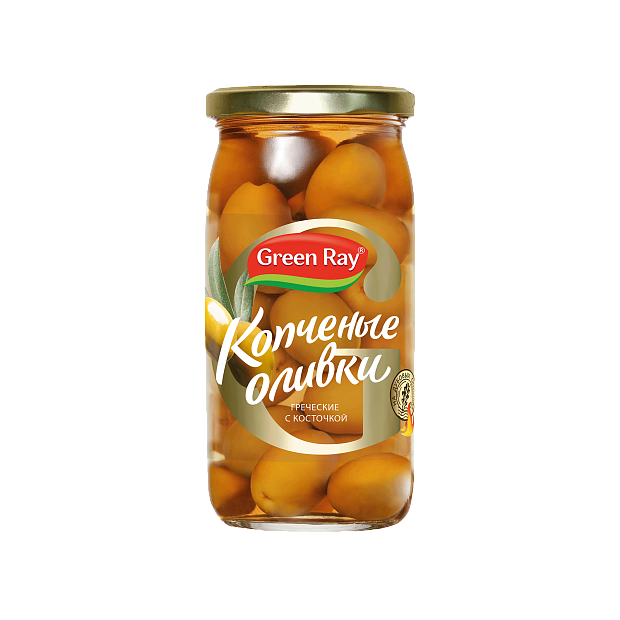Оливки копченые 
