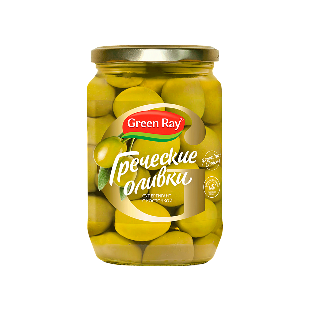 Оливки с косточкой