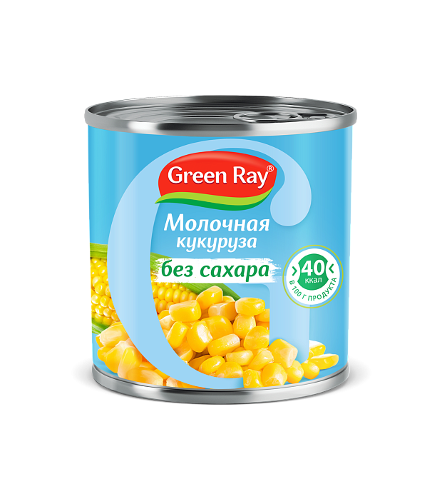 Молочная кукуруза без сахара